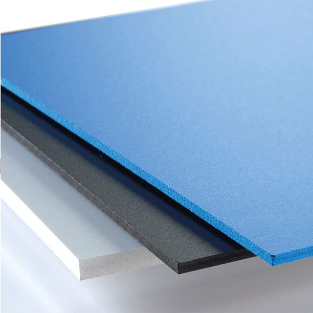 Plastic Filled Polyethylene Colored Colored Sintr Aflexible PVC Foam Board