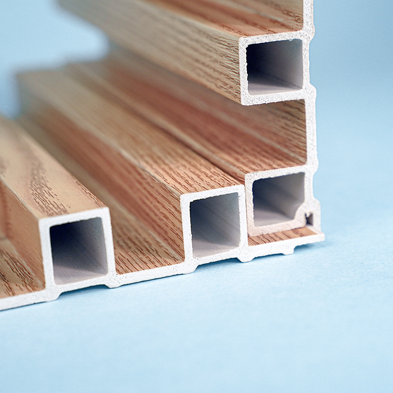 Red Silk Oak Simple Installation Cladding WPC Panel