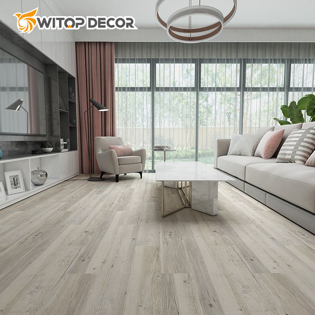 100% Waterproof Wear Resistant Spc Floor Self Adhesive Lvt Flooring