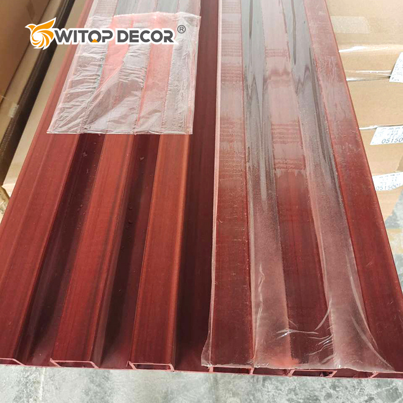WPC Wave Panels for a Unique and 3D Wall Appearance