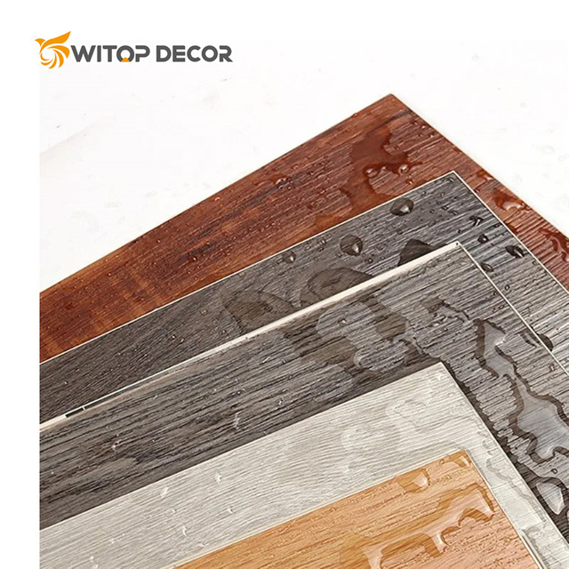 Engineered Waterproof Click Lock Luxury Vinyl Plank Flooring for Hotel
