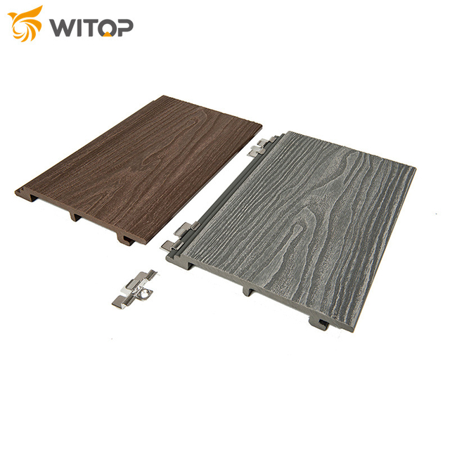 China Wholesale Outdoor Wood Plastic Composite WPC Wall Panel PE Exterior Wall Cladding