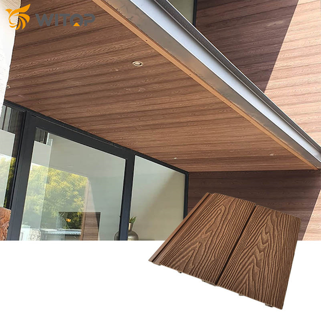 China Wholesale Exterior Decorative Wall Panel Wall Cladding Outdoor WPC Panel