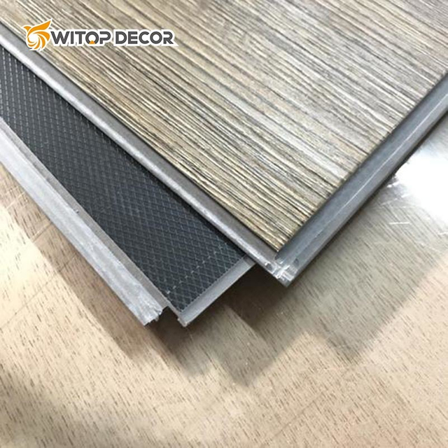 Waterproof Bathroom Spc Easy Way Luxury Vinyl Plank Shape Flooring