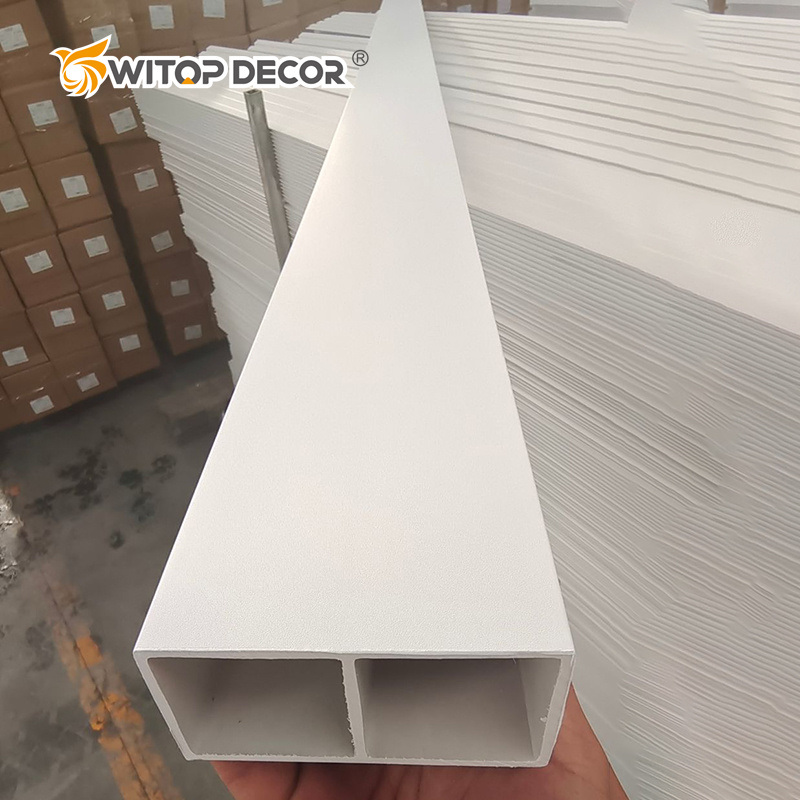 Decorative Solid Wood Plastic Composite Fluted Wall WPC Panel