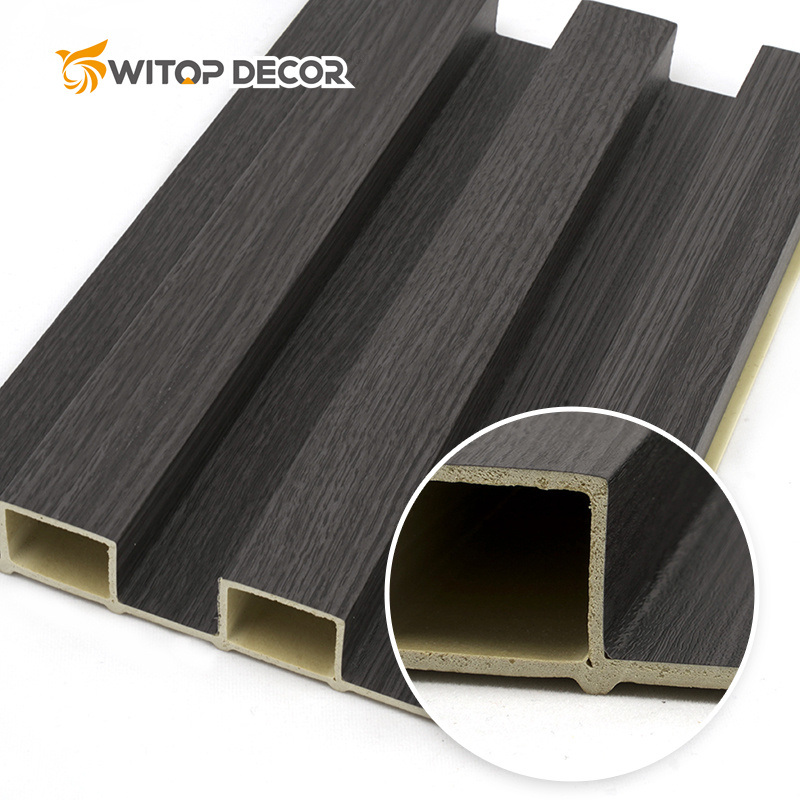 WPC Wood PVC Plastic Composite Creative Home Decorative Wall Panel