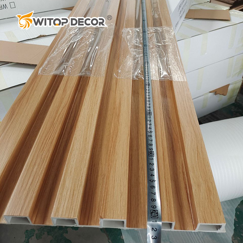 WPC PVC Decorative Interior Wall Covering Plastic Cladding Interior Wood Wall Panels