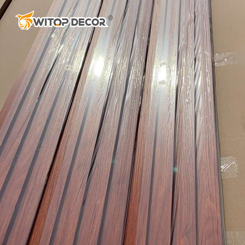 Indoor WPC Wall Panel Cladding High Quality Wood Plastic Composite WPC Wall Cladding