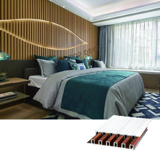 100% Waterproof Reliable PVC Cladding Outdoor WPC Wall Panel