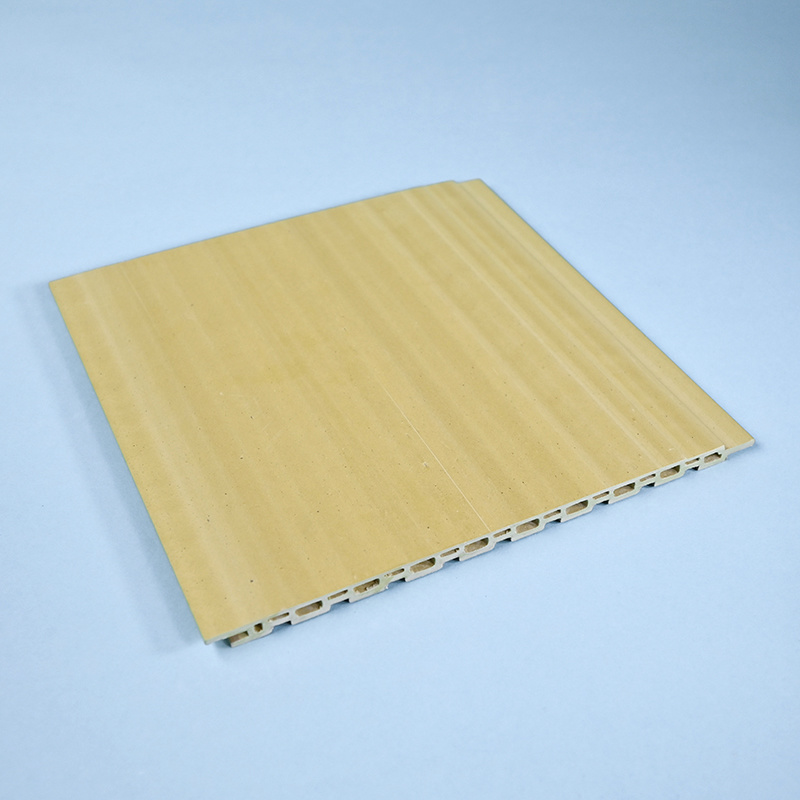 Light Color Fragrant Apricot New Technique WPC Wall Panel Outdoor