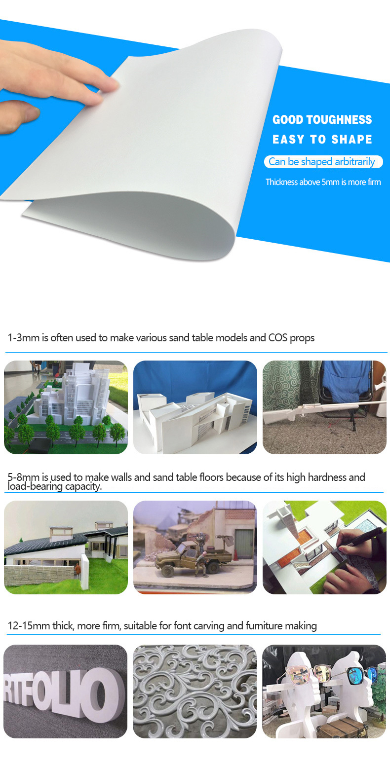 Flexible PVC Foam Extruded Sheet for Advertising