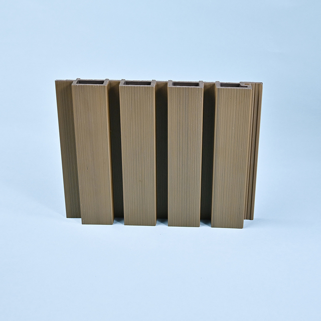 3D Embossing Deep Wood Grain Outdoor Decorative WPC 3D Wall Panel