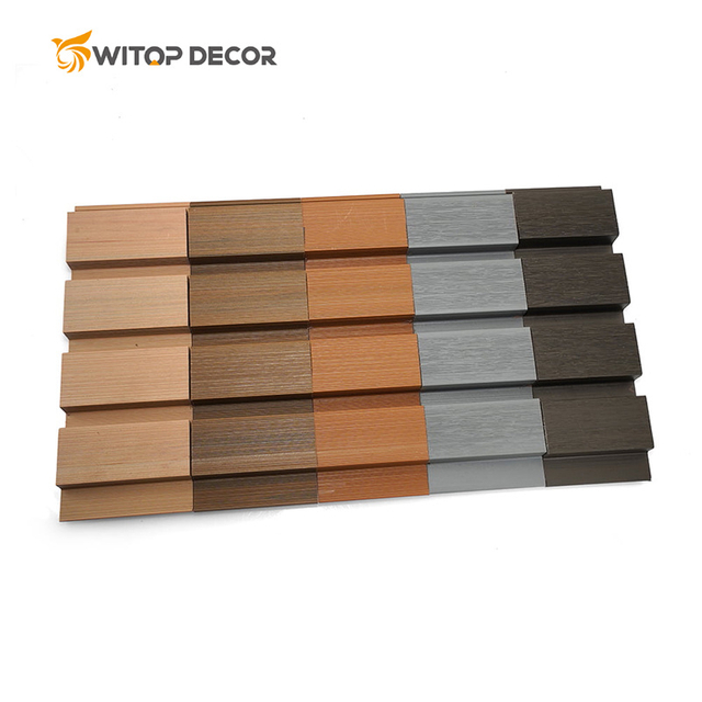 High Strength Outdoor Interlocking Tiles Wood Deck WPC Cladding