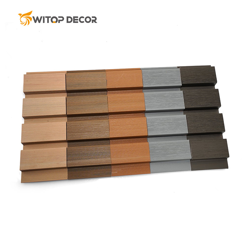 High Strength Outdoor Interlocking Tiles Wood Deck WPC Cladding