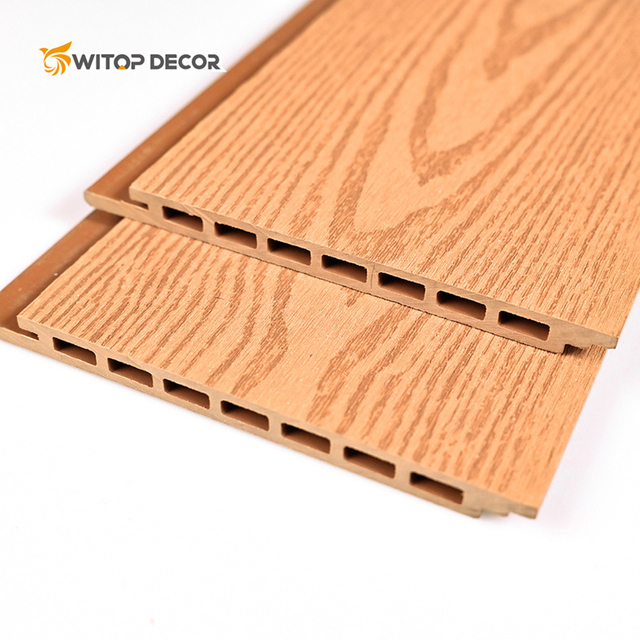 Exterior 3D Wall Panel WPC Wall Cladding for Wall Decoration