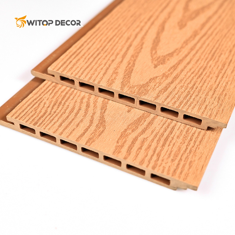 Exterior 3D Wall Panel WPC Wall Cladding for Wall Decoration