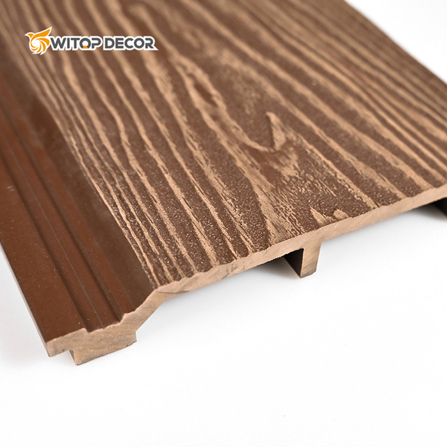 Exterior Composite WPC Great Wall Cladding with High Peformance