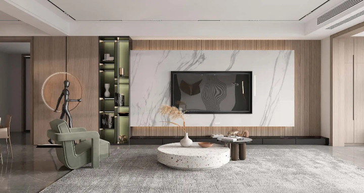 High Glossy PVC Marble Sheet