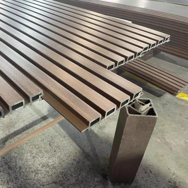 100% Recycled Eco-Friendly Waterproof WPC Exterior Wall Panel