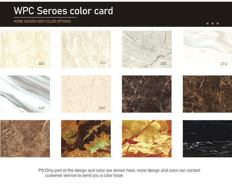 High Glossy PVC Marble Sheet