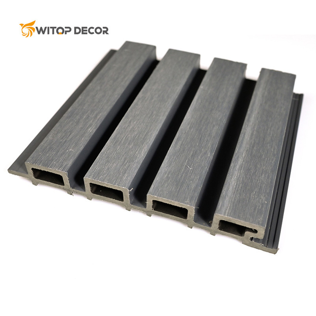 Easy Installation Wood Grain Wood Plastic Composite WPC Wall Panel