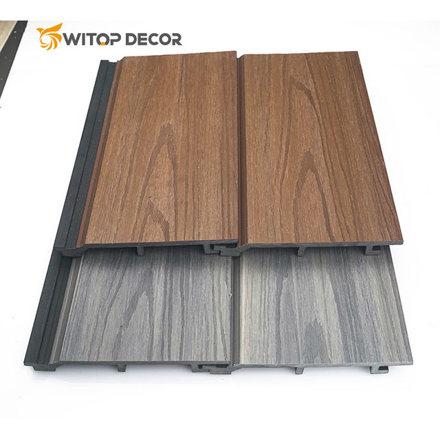 Home Waterproof Wood Plastic Exterior Wall Cladding
