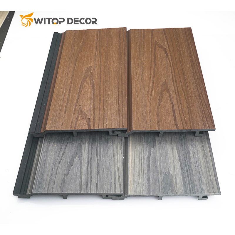Home Waterproof Wood Plastic Exterior Wall Cladding
