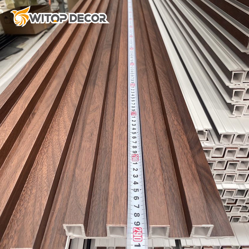 WPC Wood Plastic Composite Wood Grain Wall Panel