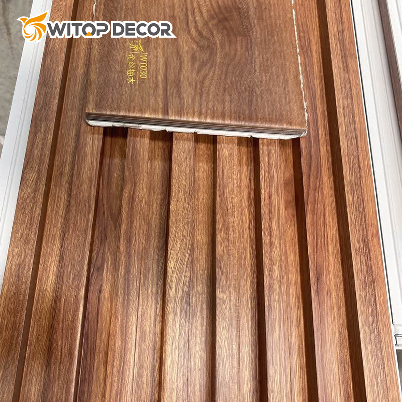 2023 Design Plastic Wall Panels Sheet WPC Interior Wall Panel