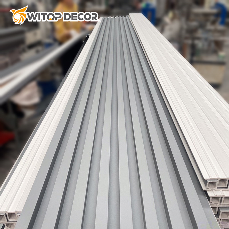 Mildewproof Wall Decoration Profile WPC Panel