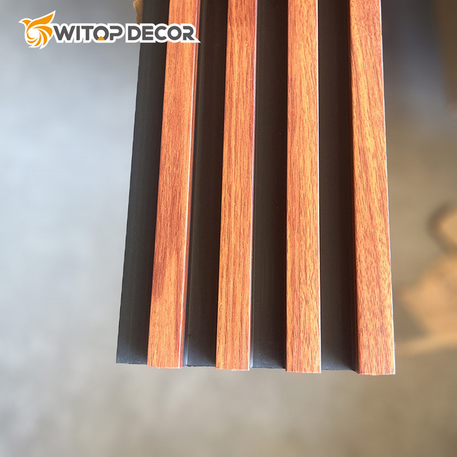Waterproof Interior Fireproof 3D WPC Wall Panel for Home