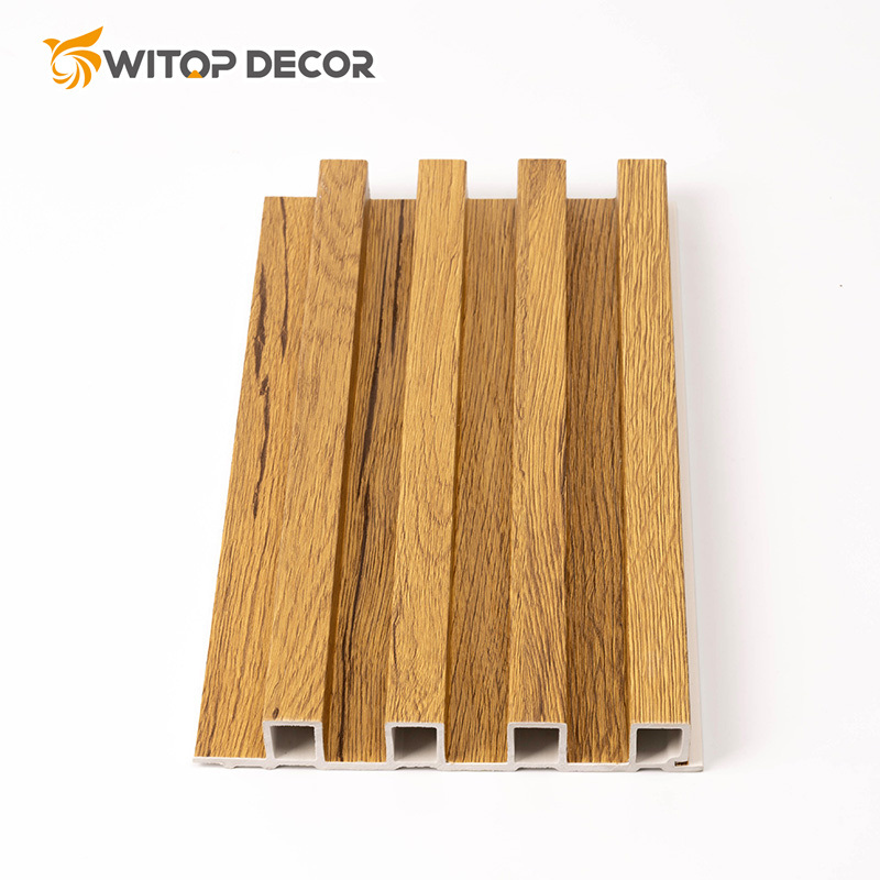 Factory Price Interior Decoration WPC Fluted Wall Panel for Living Room