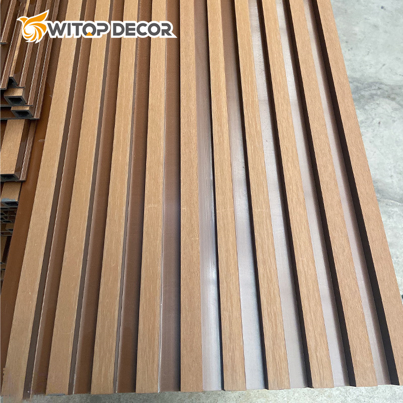 Waterproof Wood Plastic Composite Fluted WPC Wall Panel