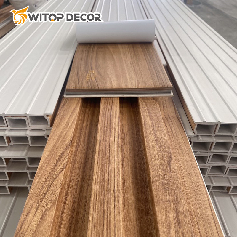 Modern Popular Design WPC Wall Panels for Hotel Mall Supermarkt