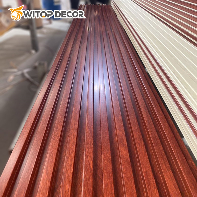 Wood Plastic Composite WPC Wall Cladding Wood Grain Panels