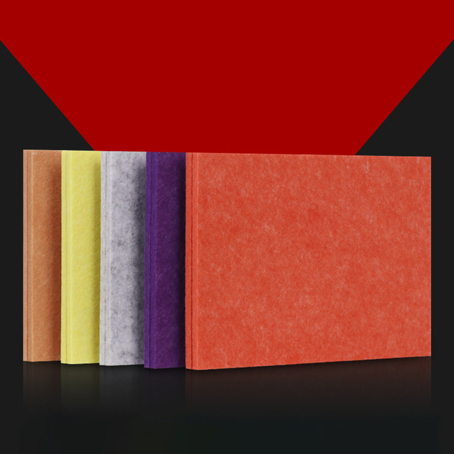 Composite Rock Wool Perforated Acoustic Wall Panel