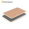 Manufacturer Ripple Carbon Crystal Panel Wood Veneer Charcoal Panel