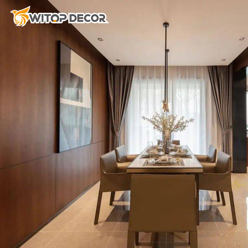 Mirror High Gloss Bamboo Veneer Board Good Price Bamboo Charcoal Decoration Factory