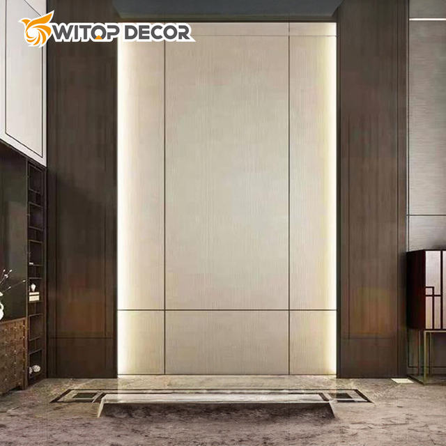 Customized Size Wood Veneer Charcoal Panel Bamboo Charcoal Decoration Factory