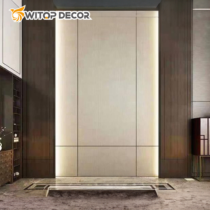 Customized Size Wood Veneer Charcoal Panel Bamboo Charcoal Decoration Factory