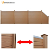 Wood Plastic Composite Playground WPC Fence