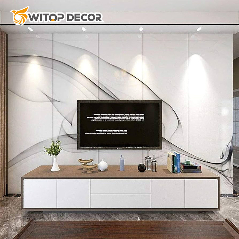 Customization Size Bamboo Charcoal Wood Veneer Marble and Wood Grain Colors