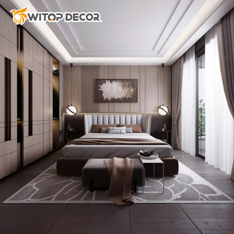 Easy to Clean and Install for Interior Decorationwaterproof Wall Panel WPC Wood Cladding