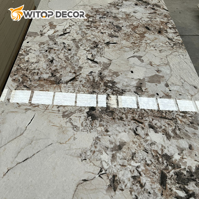 1220*2440mm UV Wall Panel PVC Marble Sheet for Interior Wall Decoration