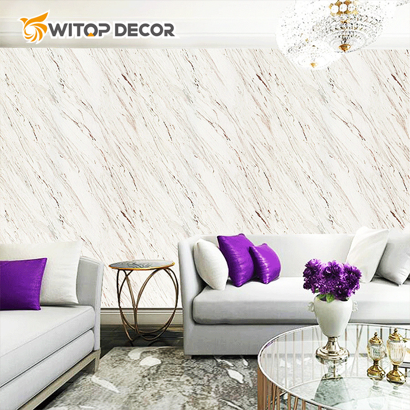 3D Design PVC Marble Sheet Marble Alternative Panel 3mm PVC UV Sheet