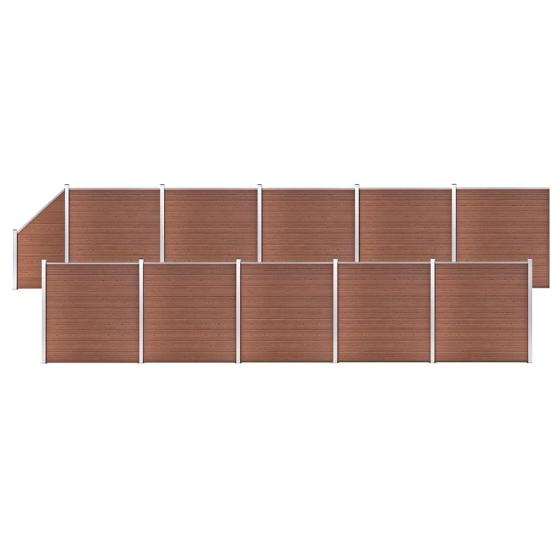 Pollution-Free WPC Outdoor Garden Fence