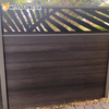 Outdoor DIY WPC Fence WPC Fencing Board Decking Boards