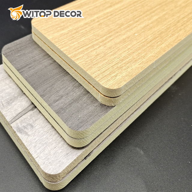 Household Commercial Waterproof Fireproof WPC Wall Panel Bamboo Charcoal Wood Clean White Board for Trim Panel