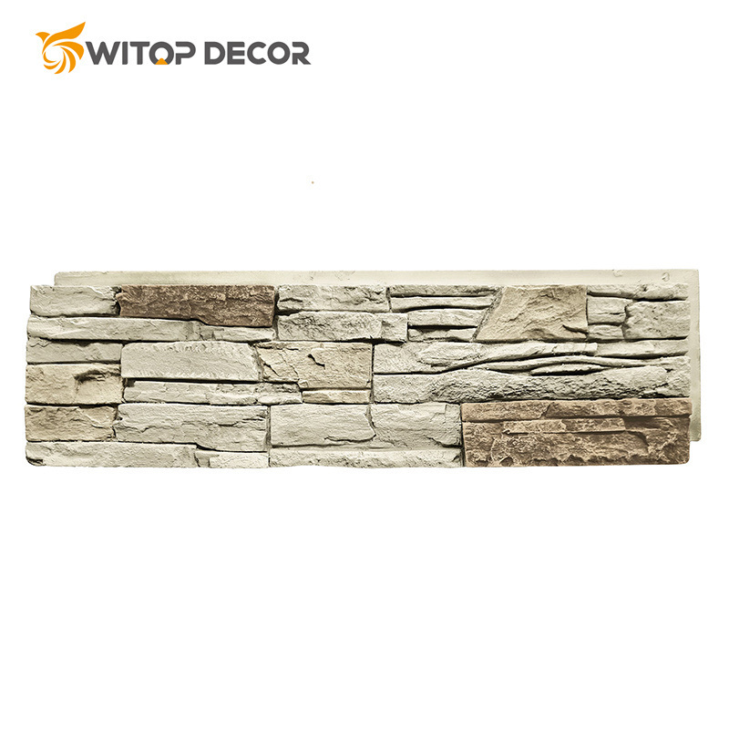 Heatproof PU Outdoor Wall Rock Stone