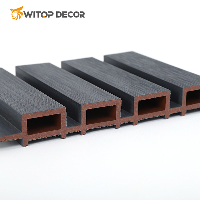 Linyi Factory Weatherproof Co-Extrusion WPC Outdoor Wall Cladding
